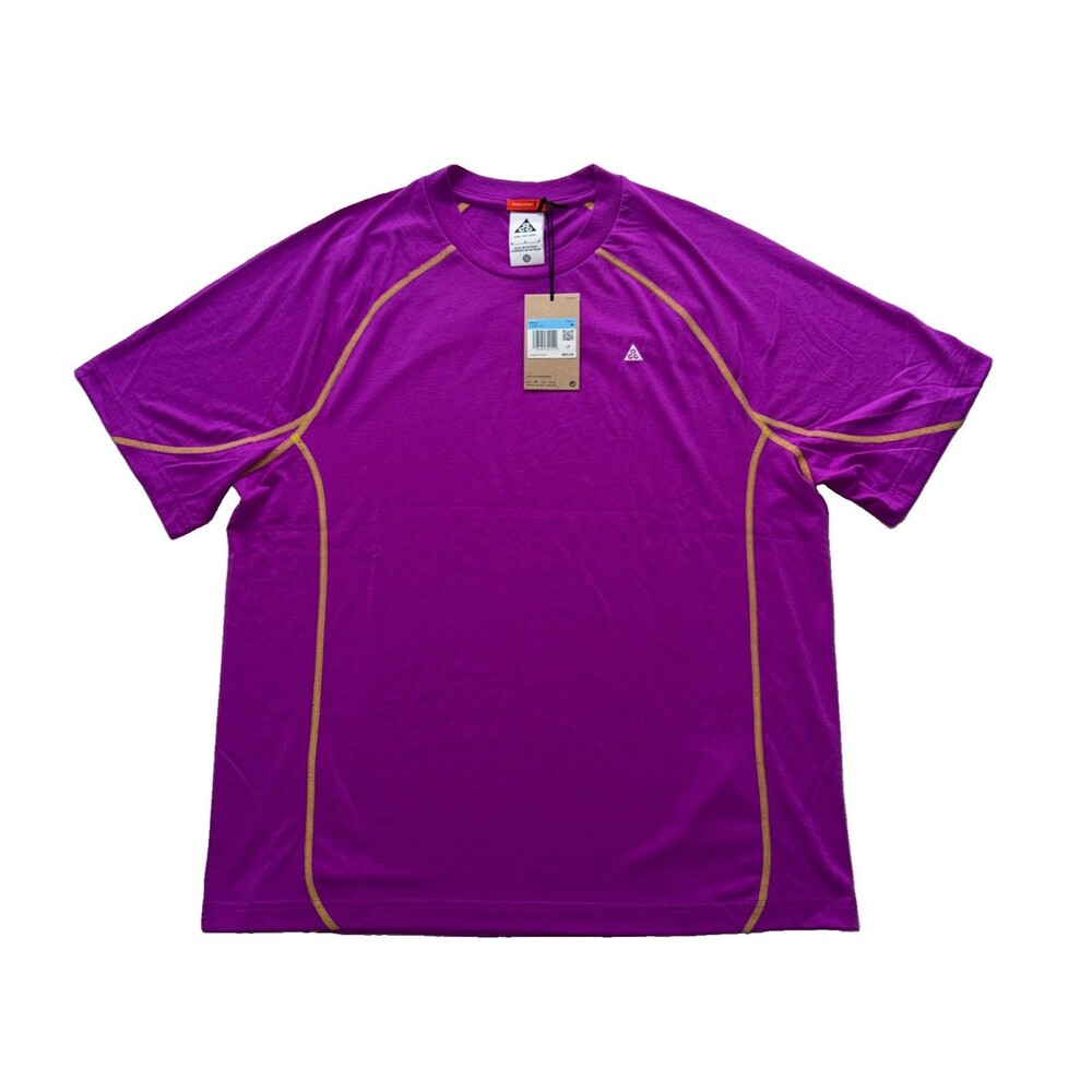 Nike ACG Dri-fit Adv T-Shirt Goat Rocks Men's M NWT HJ2881-551 Purple Base